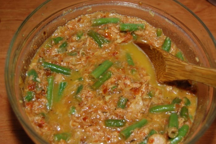 фасоль и тунец